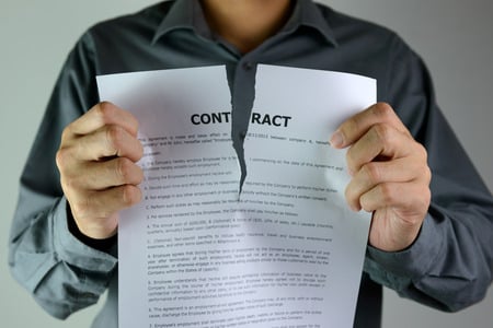 Business Partner Breaks the Contract