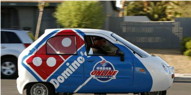 Domino's delivery drivers