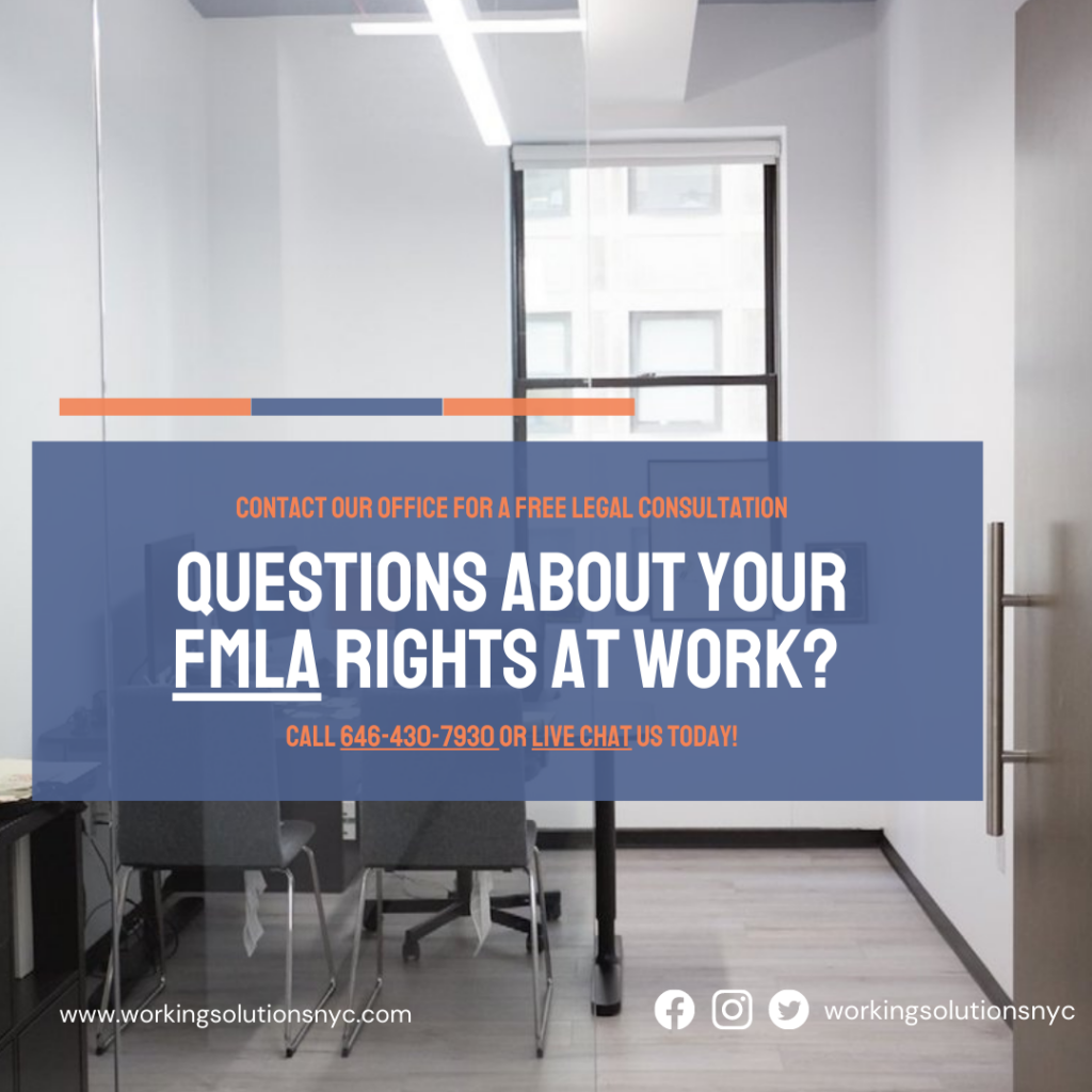 Featured image for Do You Have Questions about Your FMLA Rights? Contact Our Office Today!