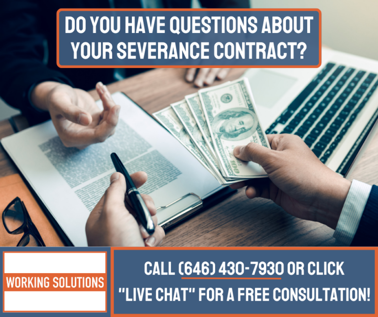 Featured image for Do You Have Questions About Your Severance Pay? Contact Working Solutions Today!