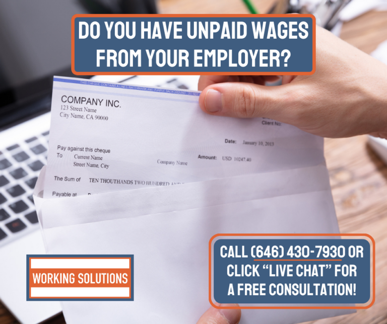 Unpaid Wages