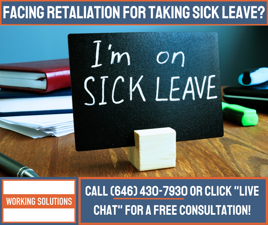 Retaliation for Sick Leave