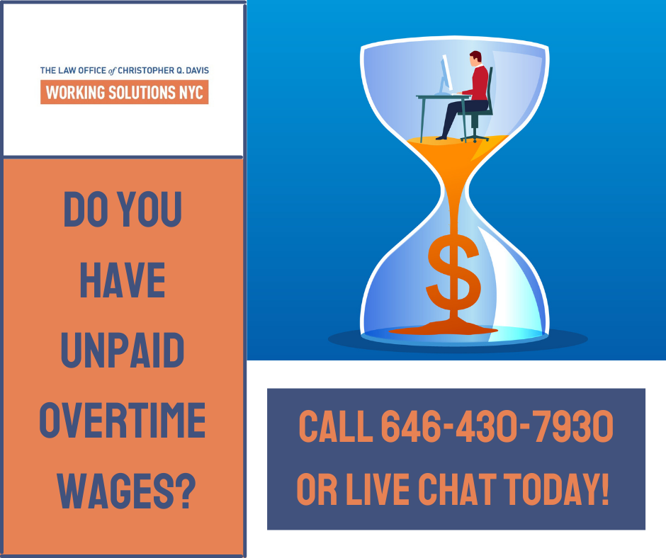 Unpaid Overtime Wages in New York and New Jersey